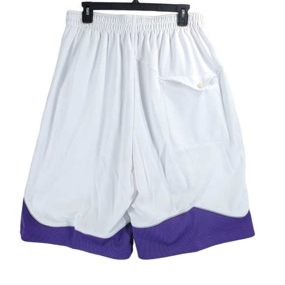 Vtg Nike Jordan Jumpman Basketball Board Jort Shorts Mens XL Mesh Lined White - Picture 2 of 14
